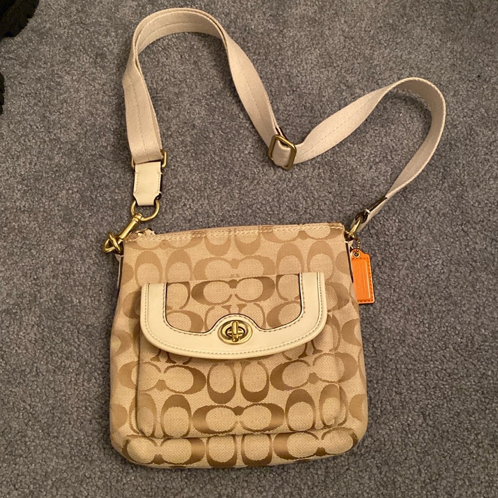 Coach cross body bag